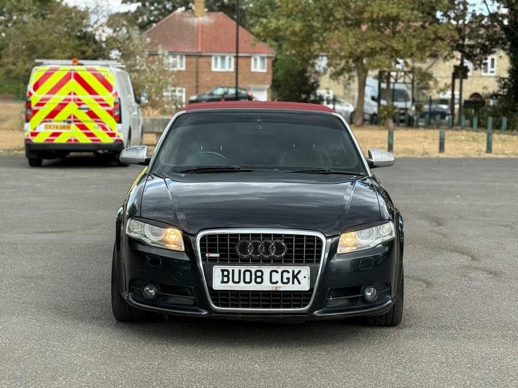 Audi A4 Cabriolet Convertible 2.0 Tfsi S Line Special Edition Multit Black #6