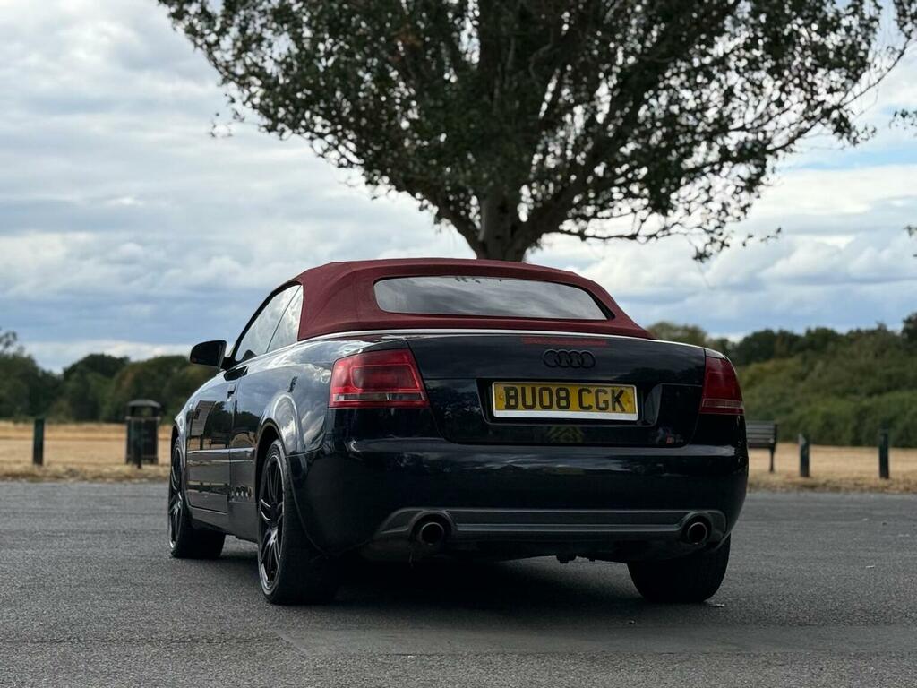 Audi A4 Cabriolet Convertible 2.0 Tfsi S Line Special Edition Multit Black #4