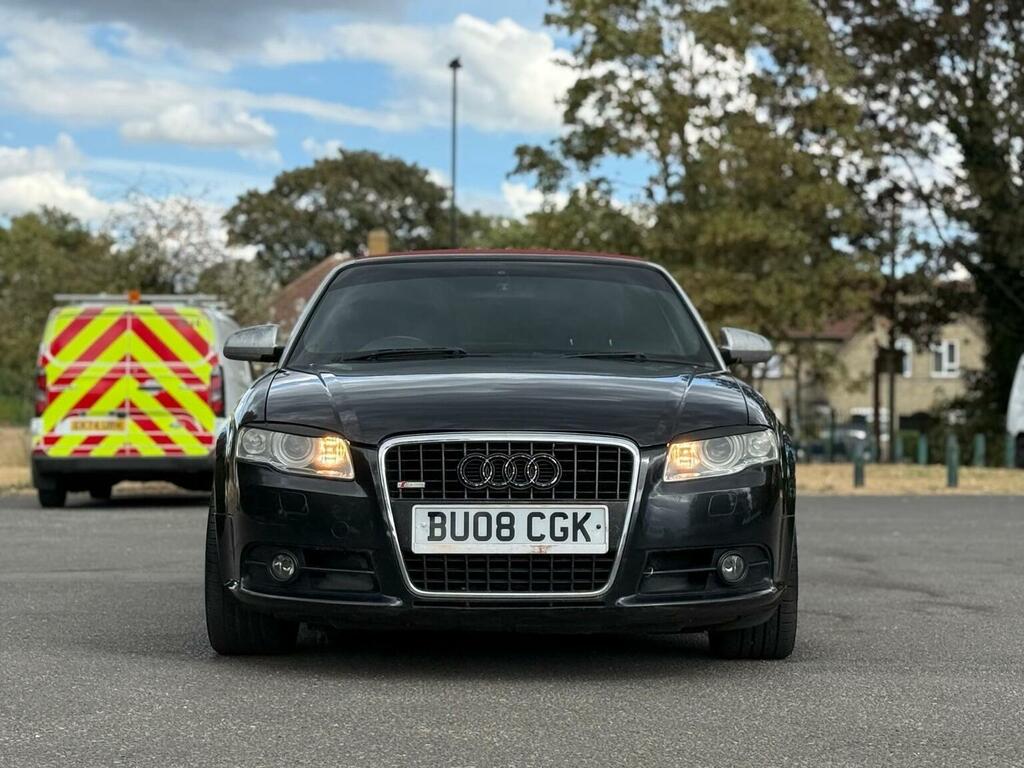 Audi A4 Cabriolet Convertible 2.0 Tfsi S Line Special Edition Multit Black #2