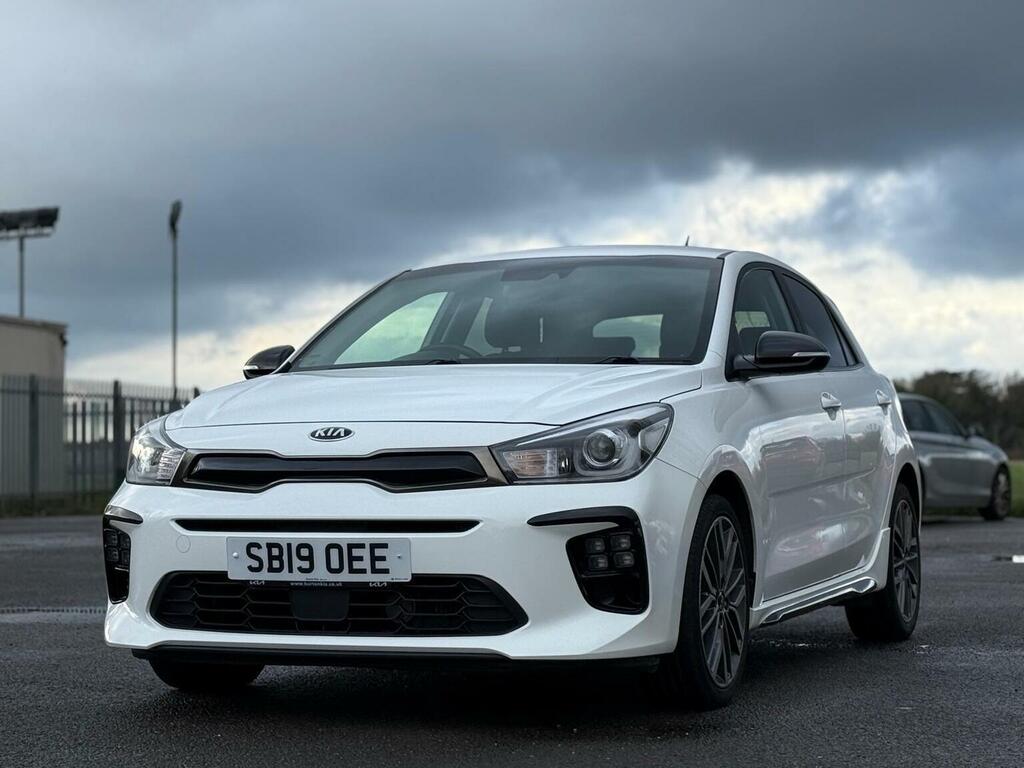 Kia RIO 1.0 T-gdi Gt-line Euro 6 Ss White #3