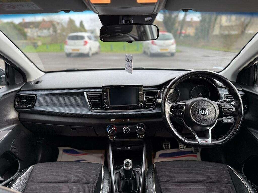 Kia RIO 1.0 T-gdi Gt-line Euro 6 Ss White #2