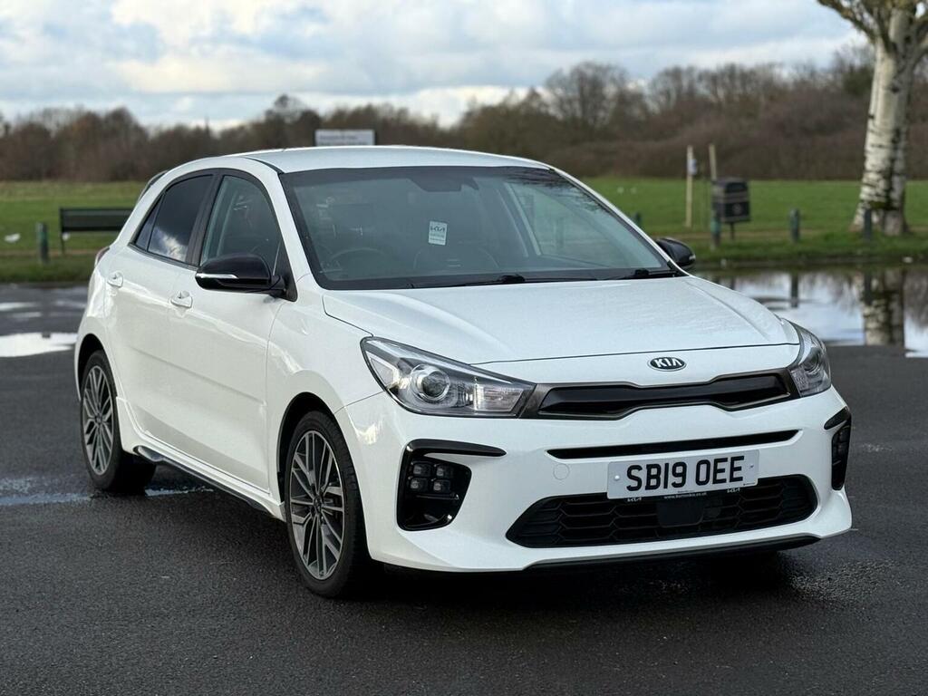 Kia RIO 1.0 T-gdi Gt-line Euro 6 Ss White #4