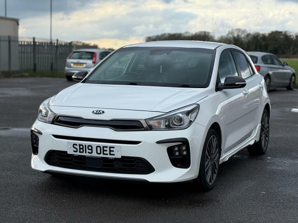 Kia RIO 1.0 T-gdi Gt-line Euro 6 Ss White #5