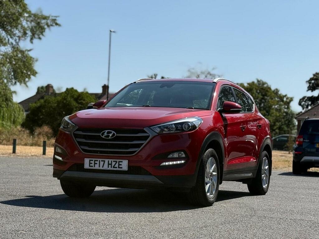 Hyundai Tucson 1.6 Gdi Blue Drive Se Euro 6 Ss Red #5