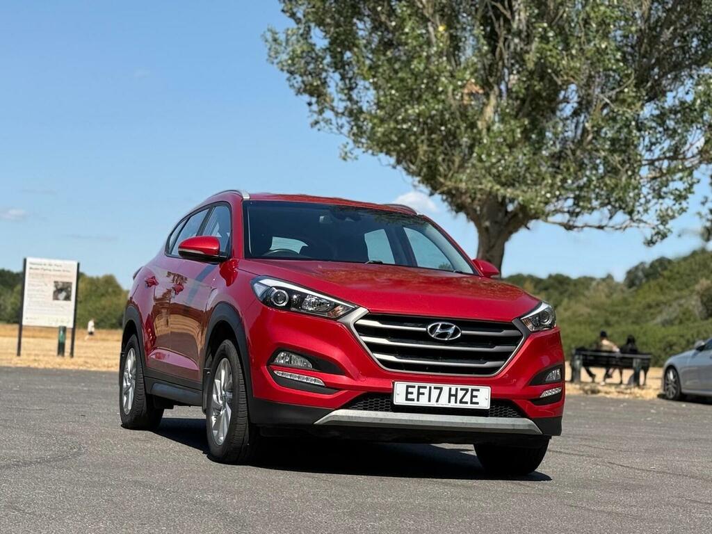 Hyundai Tucson 1.6 Gdi Blue Drive Se Euro 6 Ss Red #4