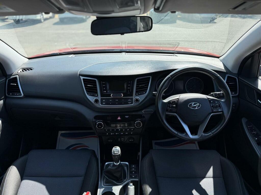 Hyundai Tucson 1.6 Gdi Blue Drive Se Euro 6 Ss Red #2