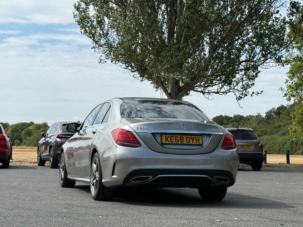 Mercedes-Benz C Class 1.5 C200 Mhev Eq Boost Amg Line Premium G-tronic Silver #4