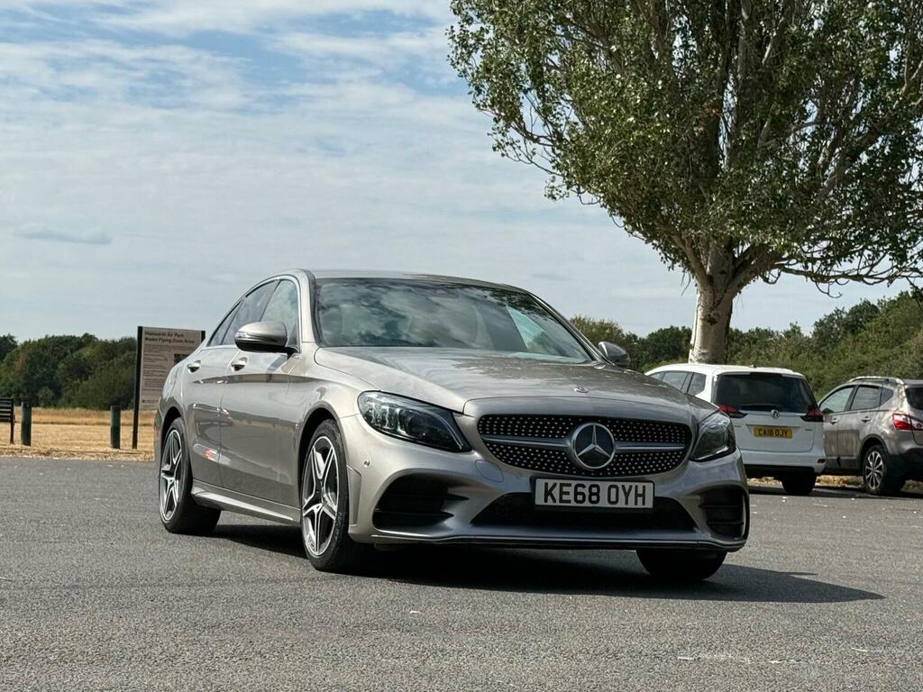 Mercedes-Benz C Class 1.5 C200 Mhev Eq Boost Amg Line Premium G-tronic Silver