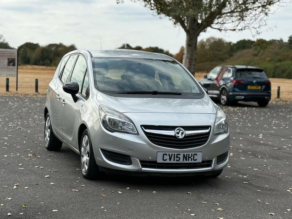 Vauxhall Meriva Mpv 1.4I Turbo Exclusiv Euro 6 201515 Silver