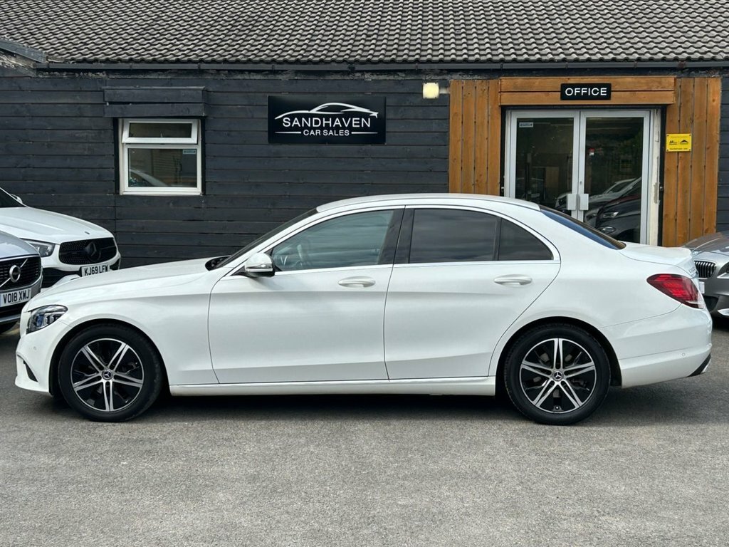 Mercedes-Benz C Class C300d Amg Line Premium 9G-tronic Blue #8