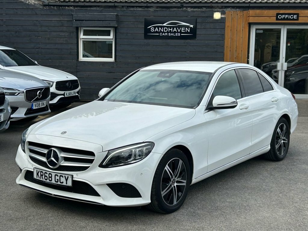 Mercedes-Benz C Class C300d Amg Line Premium 9G-tronic Blue #4