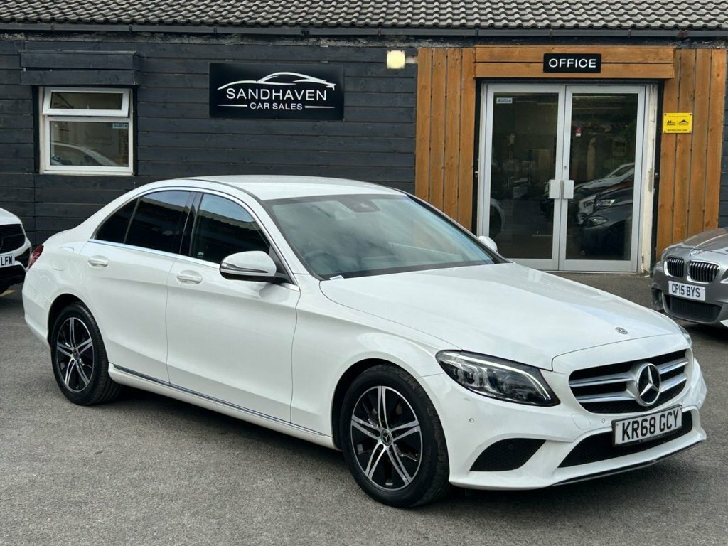 Mercedes-Benz C Class C300d Amg Line Premium 9G-tronic Blue #1