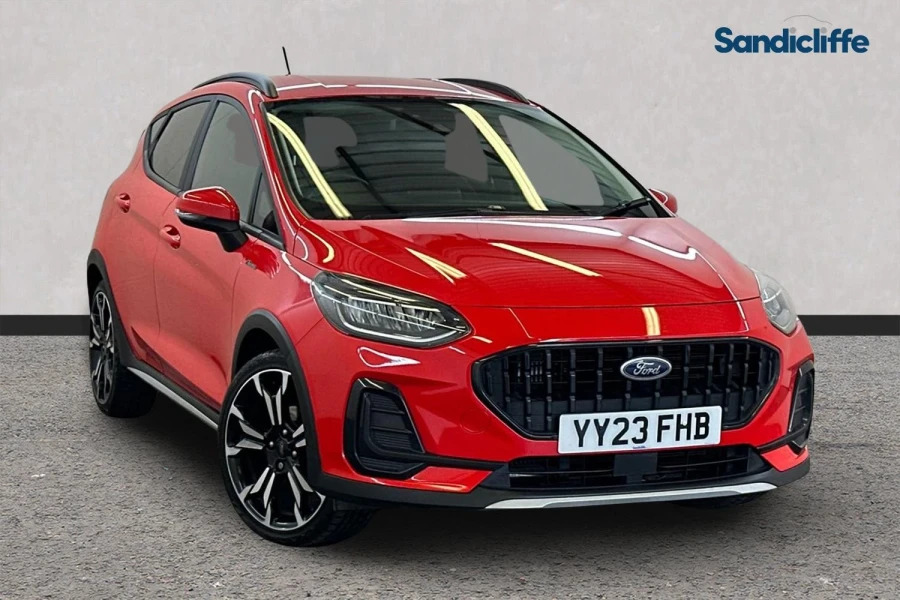 Ford Fiesta Fiesta Active X 1.0L Ecoboost 100Ps Fwd 6-S YY23FHB Red