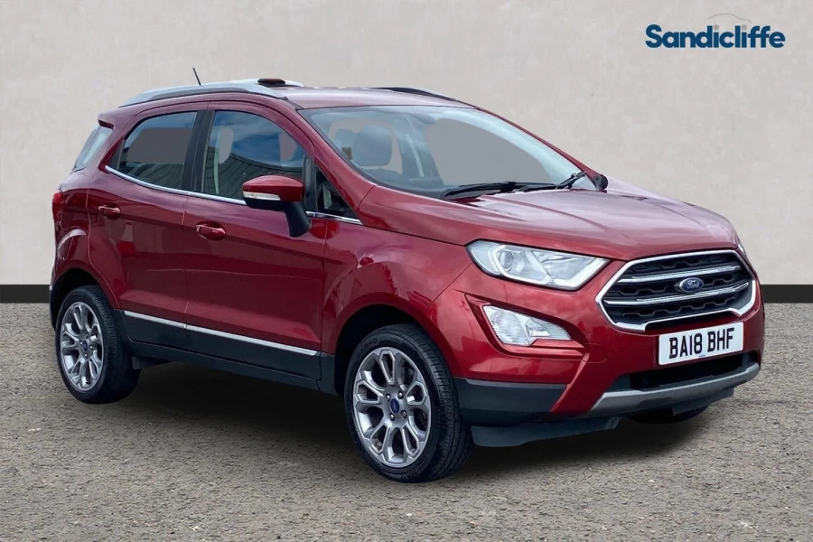 Ford Ecosport Ecosport 1.0 Ecoboost Titanium 6Spd 125Ps BA18BHF Red