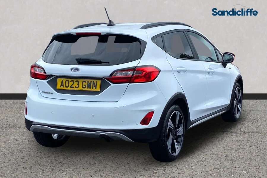 Ford Fiesta Fiesta Active 1.0L Ecoboost 125Ps Mhev Fwd AO23GWN White #4