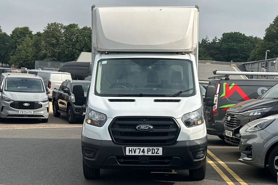 Ford Transit Custom Transit Leader Single Chassis Cab 350 L3 2.0L Ecob HV74PDZ White #2