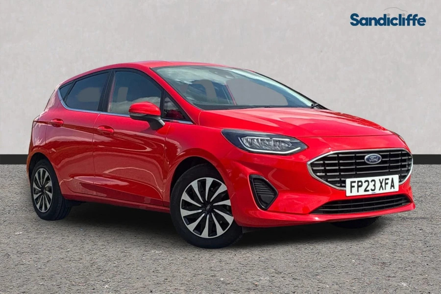 Ford Fiesta Fiesta Titanium 1.0L Ecoboost 100Ps Fwd 6-S FP23XFA Red