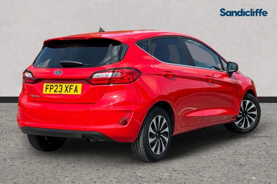 Ford Fiesta Fiesta Titanium 1.0L Ecoboost 100Ps Fwd 6-S FP23XFA Red #4