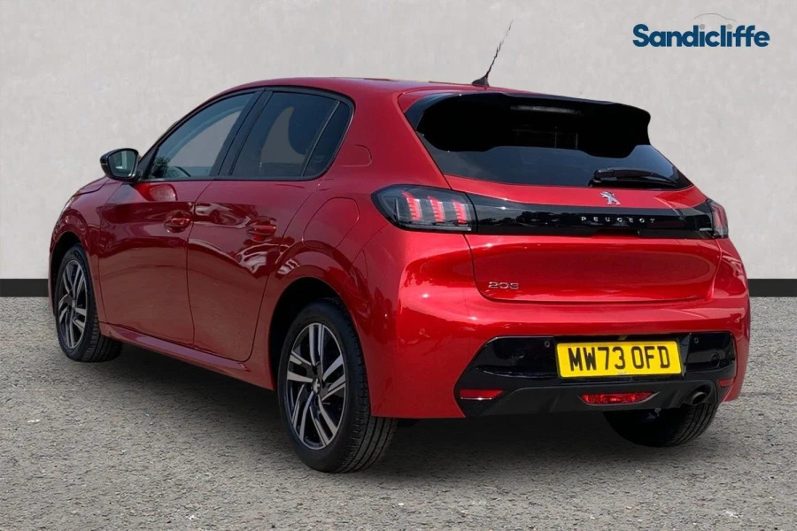 Peugeot 208 208 1.2 Puretech 100 Allure Premium Eat8 Hat MW73OFD Red #6