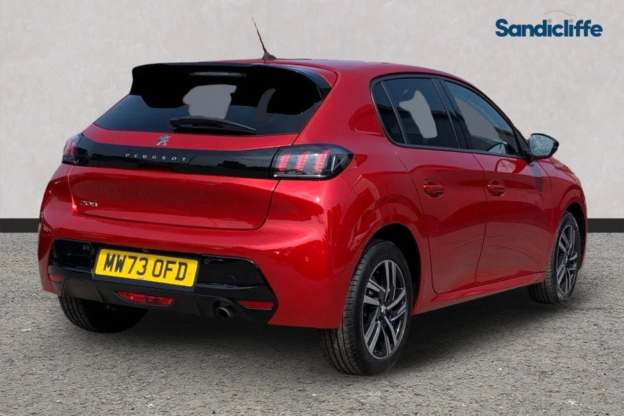 Peugeot 208 208 1.2 Puretech 100 Allure Premium Eat8 Hat MW73OFD Red #4
