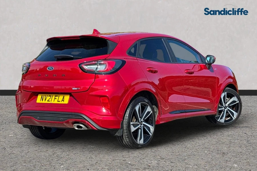 Ford Puma Puma 1.0 L Ecoboost Hybrid Mhev St-line X 6S NV21FLA Red #4