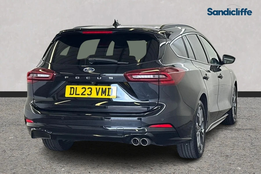 Ford Focus Focus St-line Estate 1.0L Ecoboost 125Ps Fwd 6 Spe DL23VMD Black #4