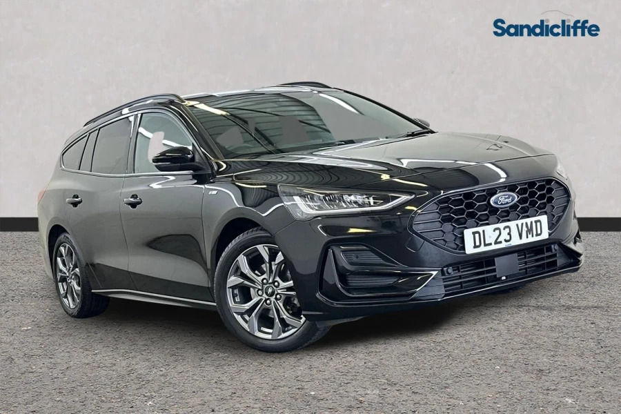 Ford Focus Focus St-line Estate 1.0L Ecoboost 125Ps Fwd 6 Spe DL23VMD Black