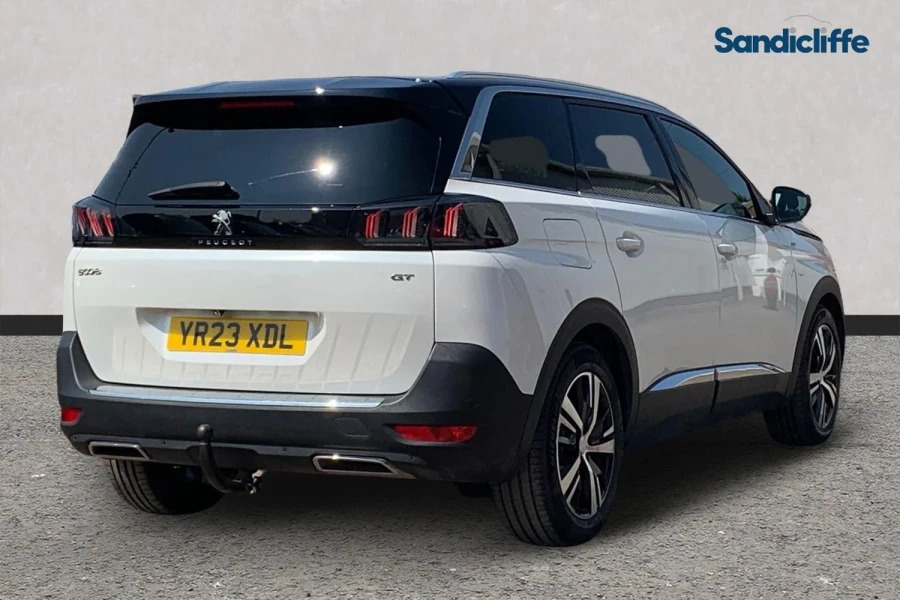 Peugeot 5008 5008 1.5 Bluehdi Gt Eat8 Estate YR23XDL White #4