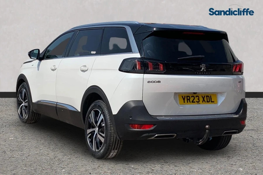 Peugeot 5008 5008 1.5 Bluehdi Gt Eat8 Estate YR23XDL White #6