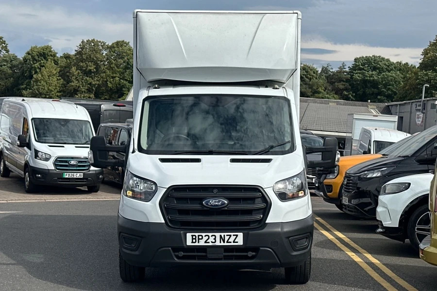 Ford Transit Custom Transit Leader Single Chassis Cab 350 L3 2.0L Ecob BP23NZZ White #4