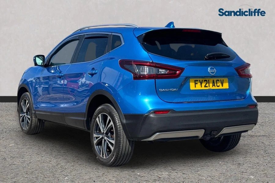 Nissan Qashqai Qashqai 1.3 Dig-t N-connecta Glass Roof Pack FY21ACV Blue #6