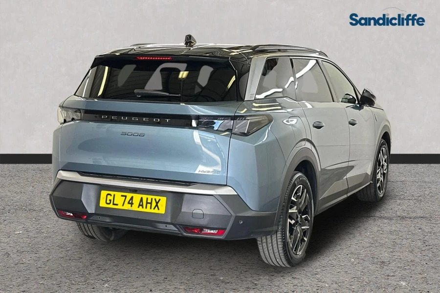 Peugeot 5008 5008 1.2 Hybrid 136 Gt E-dsc6 Estate GL74AHX Blue #6