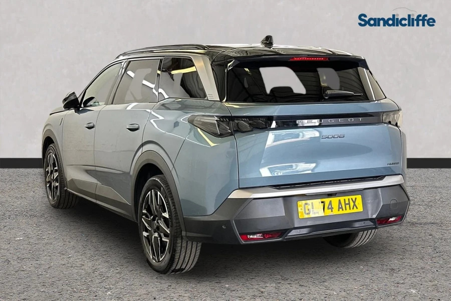 Peugeot 5008 5008 1.2 Hybrid 136 Gt E-dsc6 Estate GL74AHX Blue #4