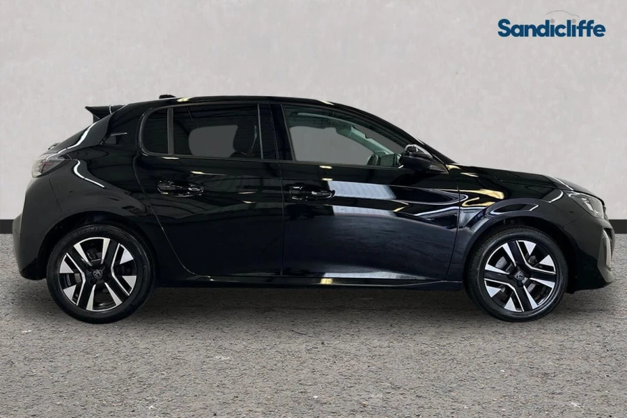 Peugeot 208 208 1.2 Hybrid 100 Allure E-dsc6 Hatchback SD74YGW Black #3
