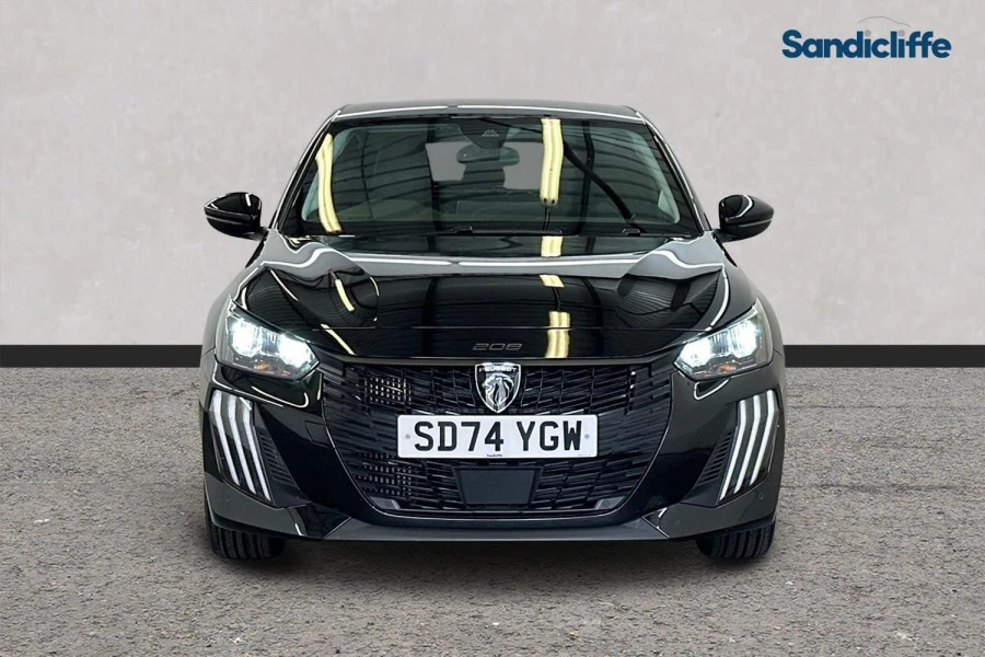 Peugeot 208 208 1.2 Hybrid 100 Allure E-dsc6 Hatchback SD74YGW Black #2