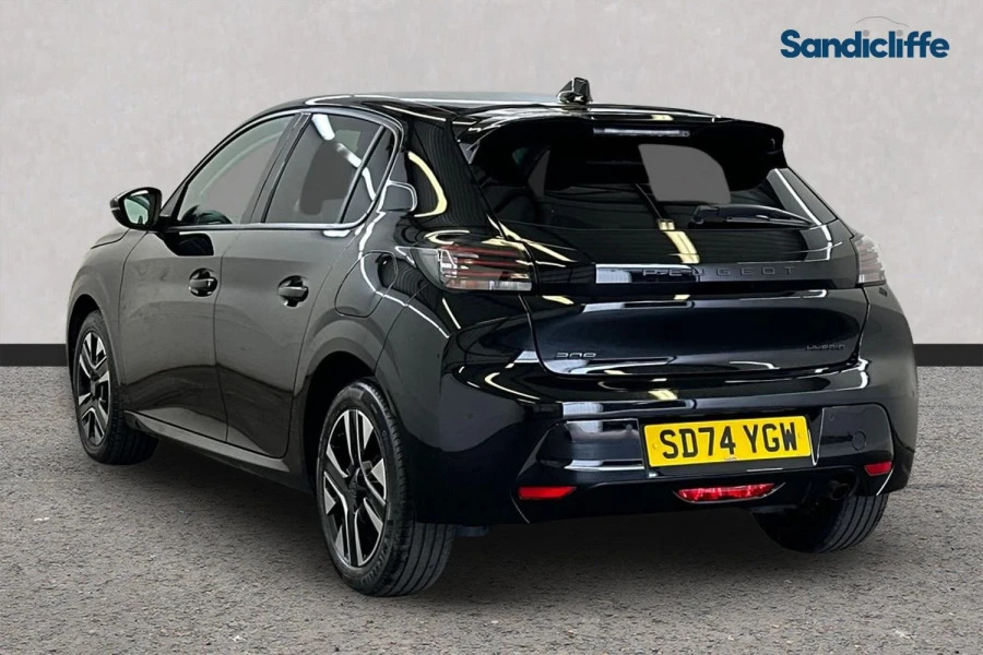 Peugeot 208 208 1.2 Hybrid 100 Allure E-dsc6 Hatchback SD74YGW Black #6