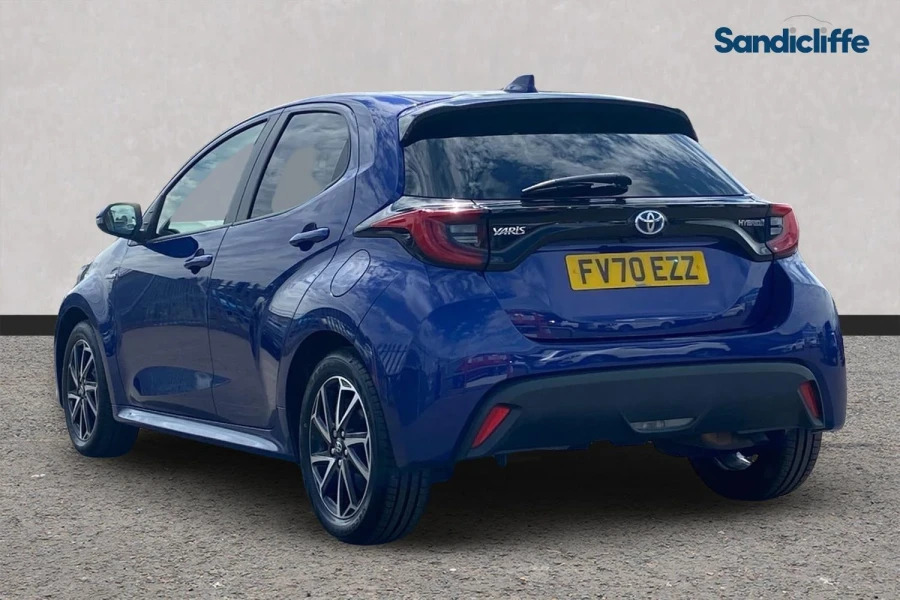 Toyota Yaris Yaris 1.5 Hybrid Design Cvt Hatchback FV70EZZ Blue #6