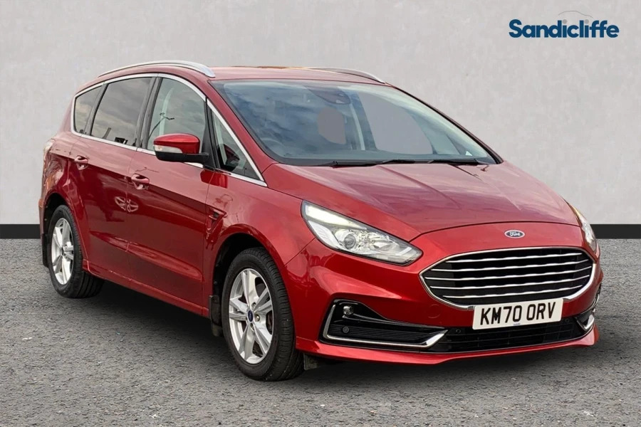 Ford S-Max S-max 2.0 Ford Ecoblue Titanium 8Spd 150P Red