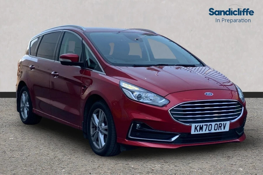 Ford S-Max S-max 2.0 Ford Ecoblue Titanium 8Spd 150P Red