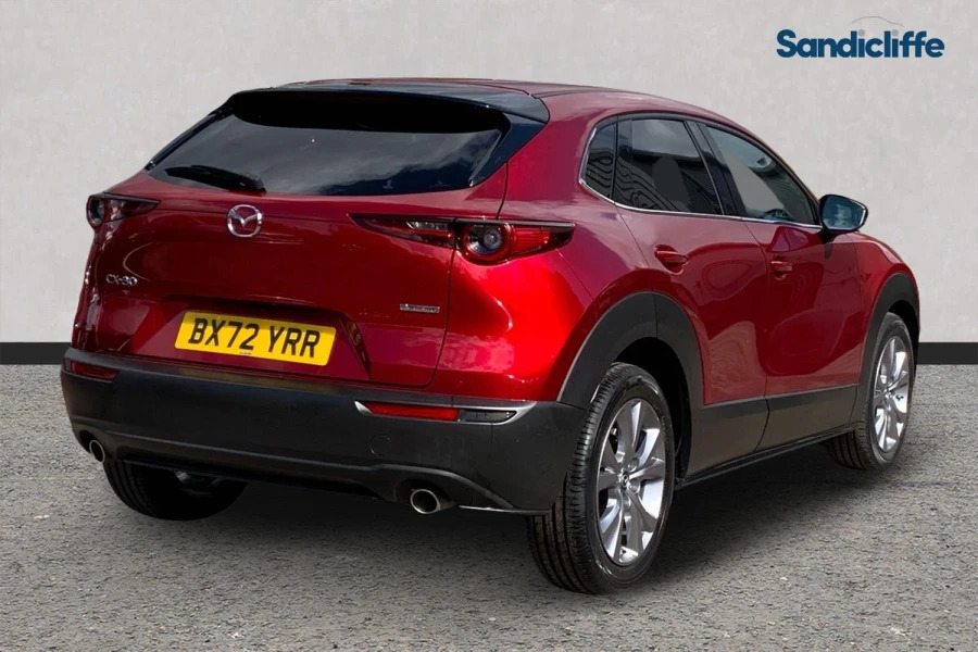 Mazda CX-30 Cx-30 2.0 E-skyactiv G Mhev Sport Lux Hat Red #4