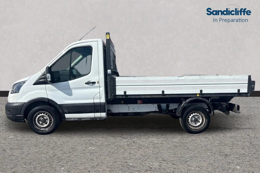 Ford Transit Custom Transit Trend Single Chassis Cab 350 L2 2.0L Ecobl FH73OHT White #2