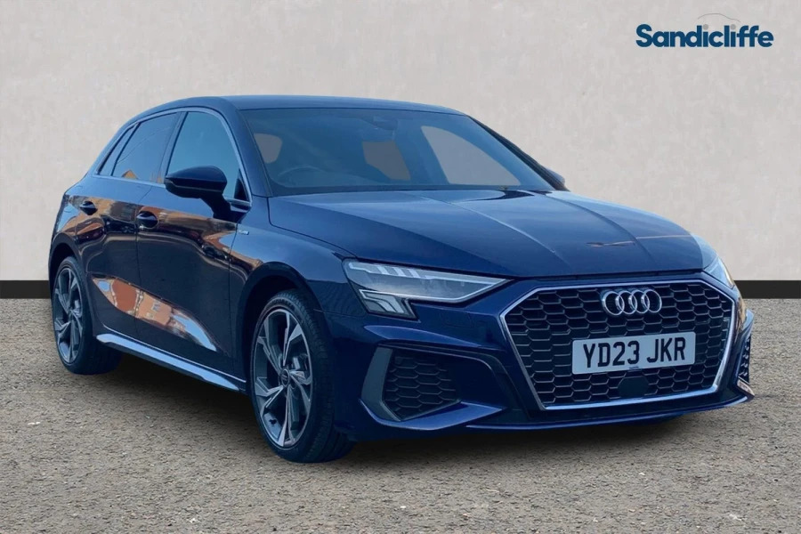 Audi A3 A3 30 Tfsi S Line Hatchback YD23JKR Blue