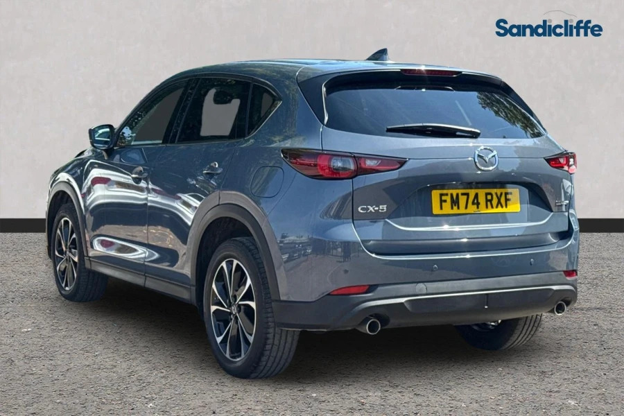 Mazda CX-5 Cx-5 2.0 E-skyactiv G Mhev Exclusive-line FM74RXF Grey #6