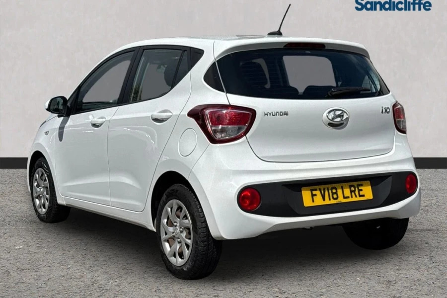 Hyundai I10 I10 1.0 Se Hatchback White #6