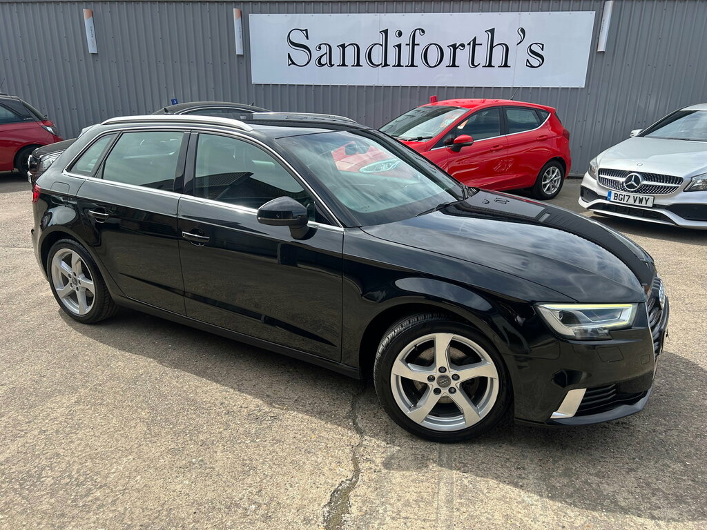 Audi A3 1.6 Tdi Sport Sportback Euro 6 Black