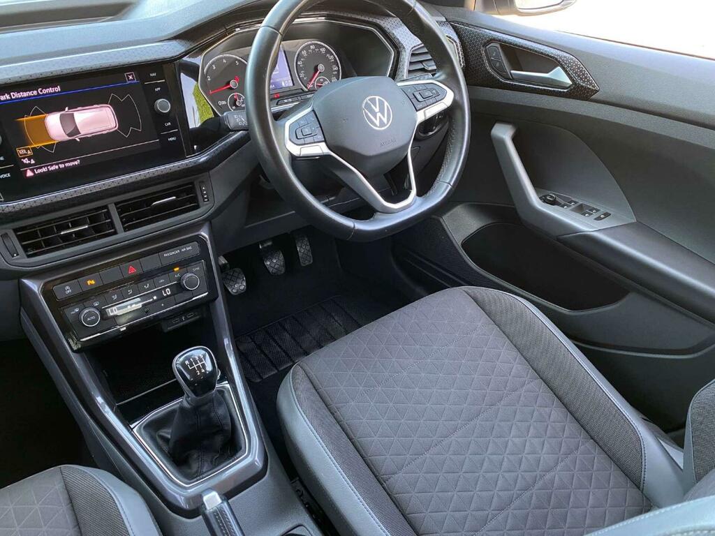 Volkswagen T-Cross 1.0 Tsi Sel Euro 6 Ss VK21NRX Silver #2