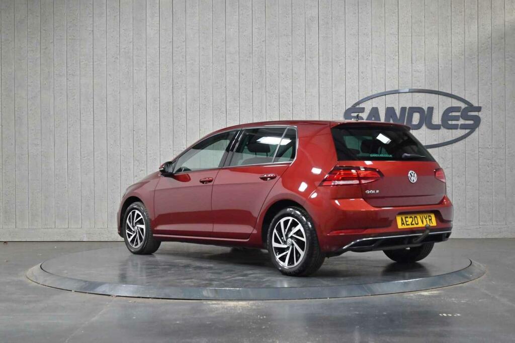 Volkswagen Golf 1.5 Tsi Evo Match Edition Dsg Euro 6 Ss AE20VYR Red #3
