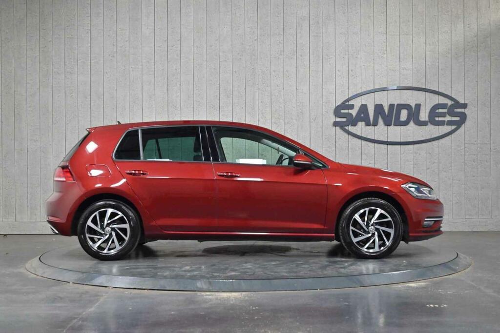 Volkswagen Golf 1.5 Tsi Evo Match Edition Dsg Euro 6 Ss AE20VYR Red #5