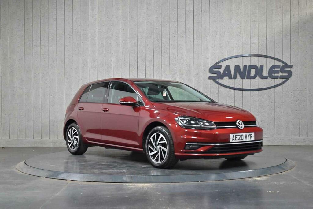 Volkswagen Golf 1.5 Tsi Evo Match Edition Dsg Euro 6 Ss AE20VYR Red