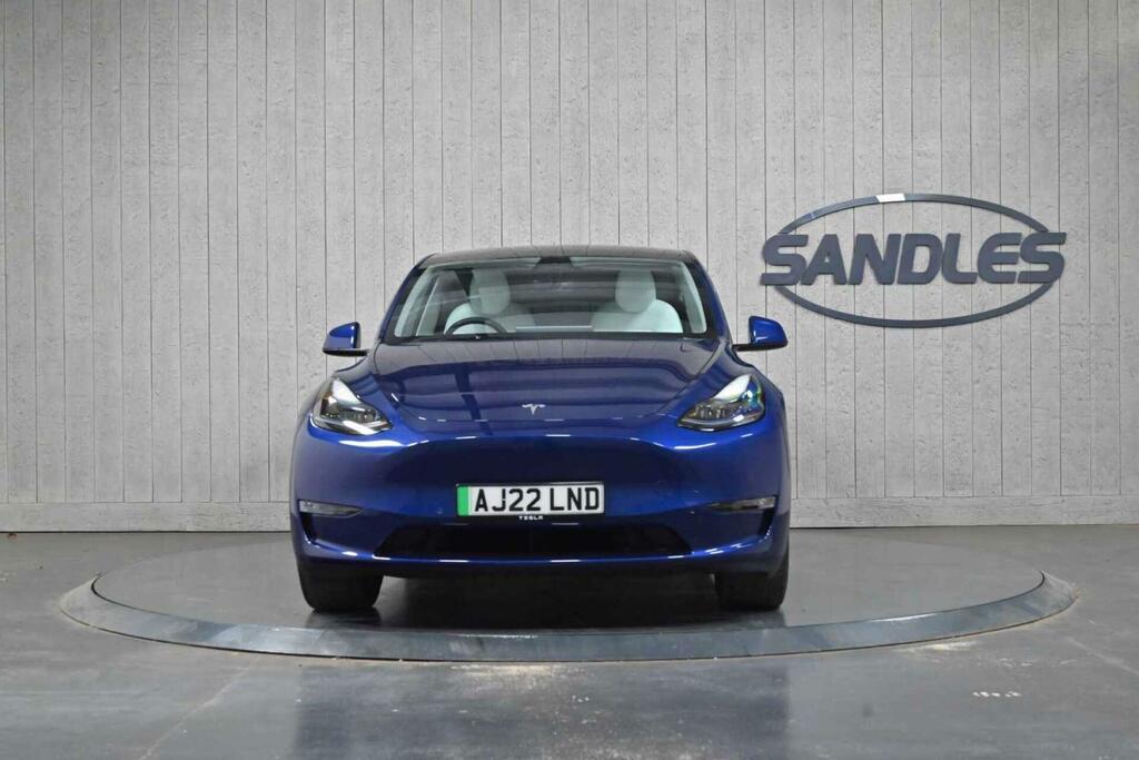 Tesla Model Y Dual Motor Long Range 4Wde AJ22LND Blue #4